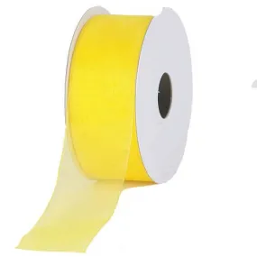 5/8" Sheer Daffodil Ribbon | 25yds