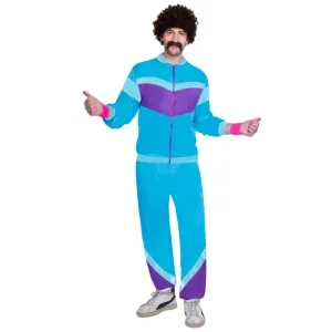 80's Shell Suit Men's Costume