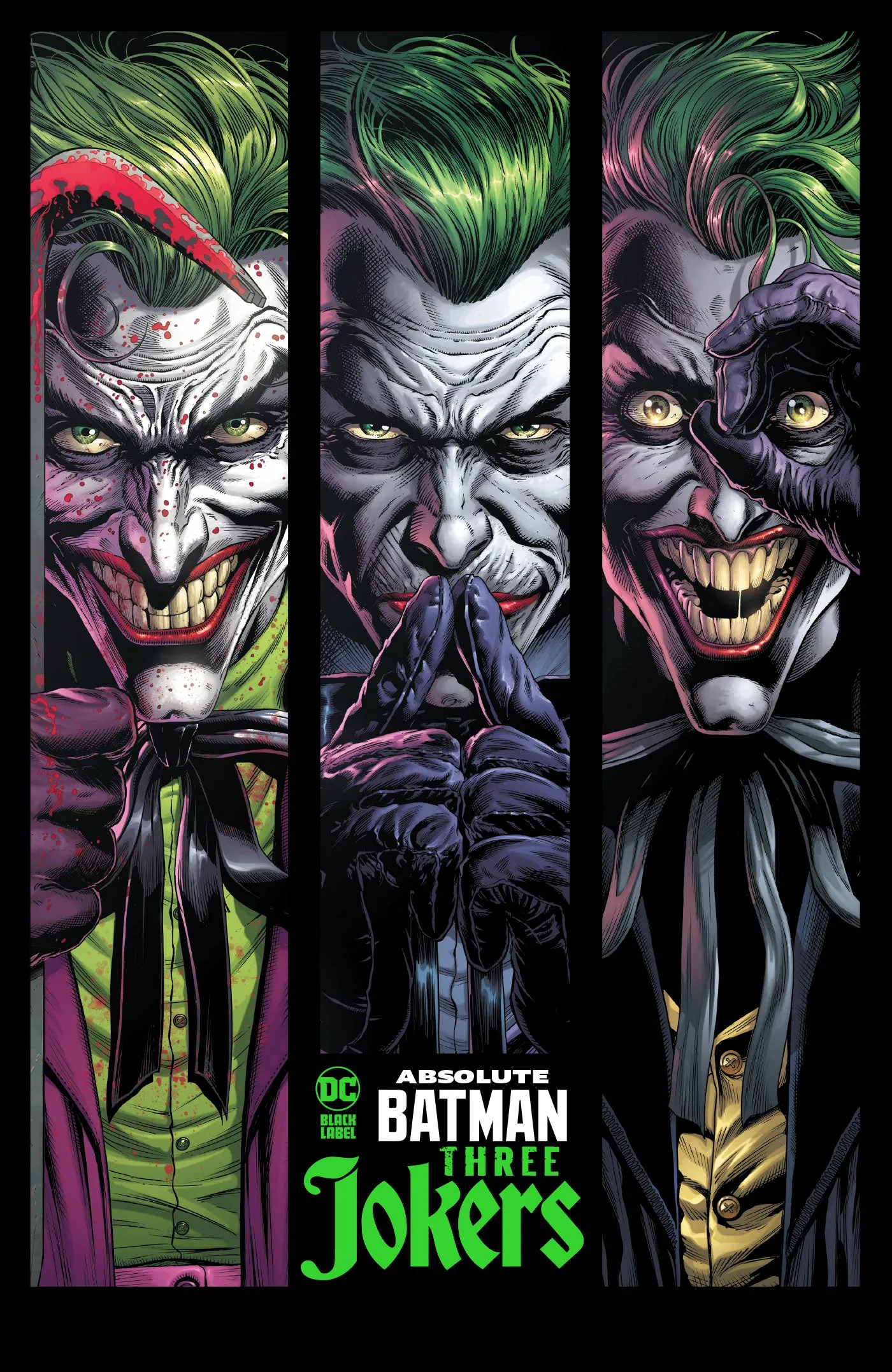 Absolute Batman Three Jokers Hc Jason Fabok (Mr) (05/23/2023) Dc