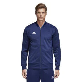 Adidas Men's Condivo 18 Polyester Jacket Dark Blue & White XLarge