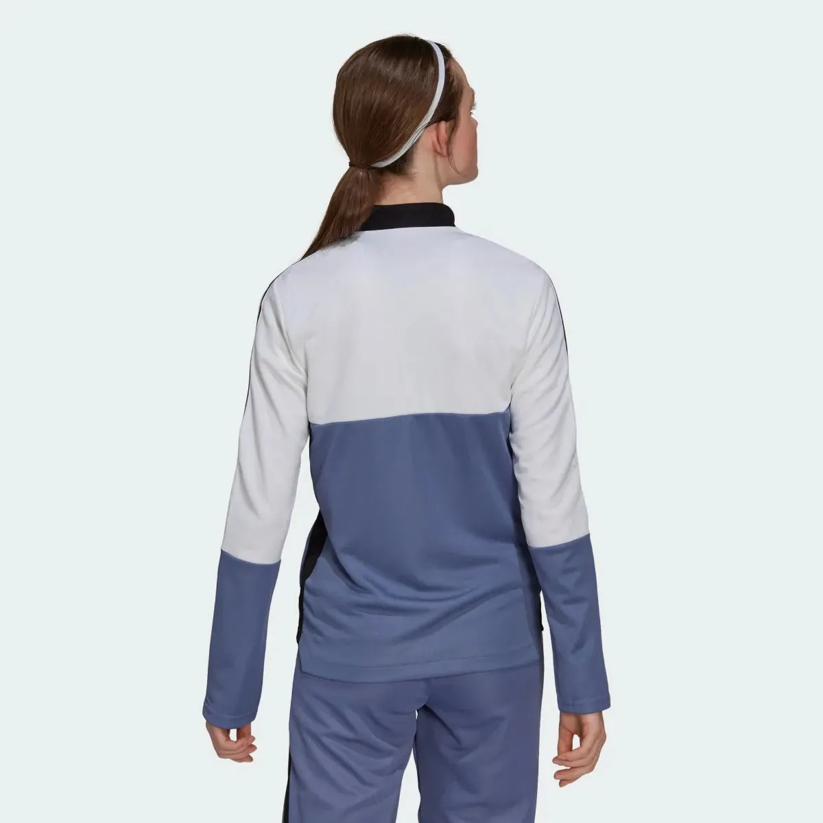 Adidas Women Tiro Track Jacket - White-Orbit Violet