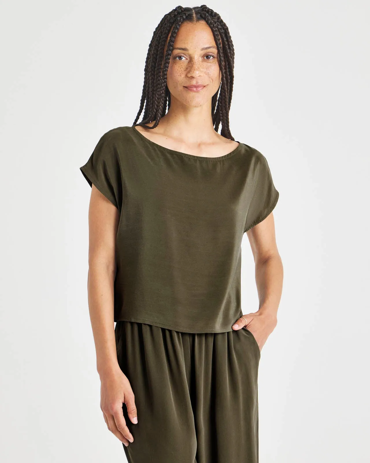 Alessandra Silk Top