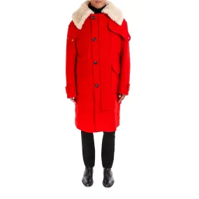 Alexander McQueen Wool Collar Coat