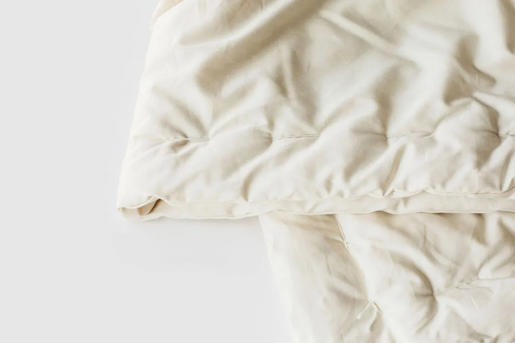 All-Natural Wool Comforter - Clearance