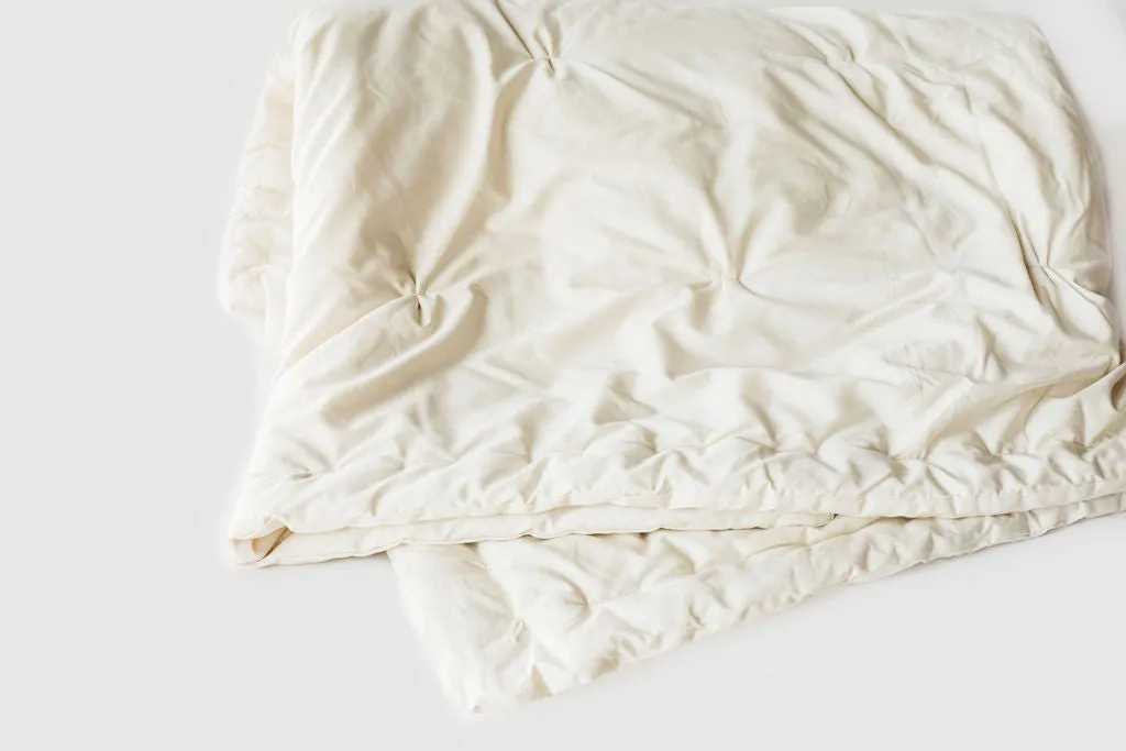 All-Natural Wool Comforter - Clearance