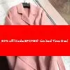 Amozae winter outfits men Popular 2024 Water Ripple Double-Sided Cashmere Coat Women's Extended Bathrobe Autumn and Winter Coat Women