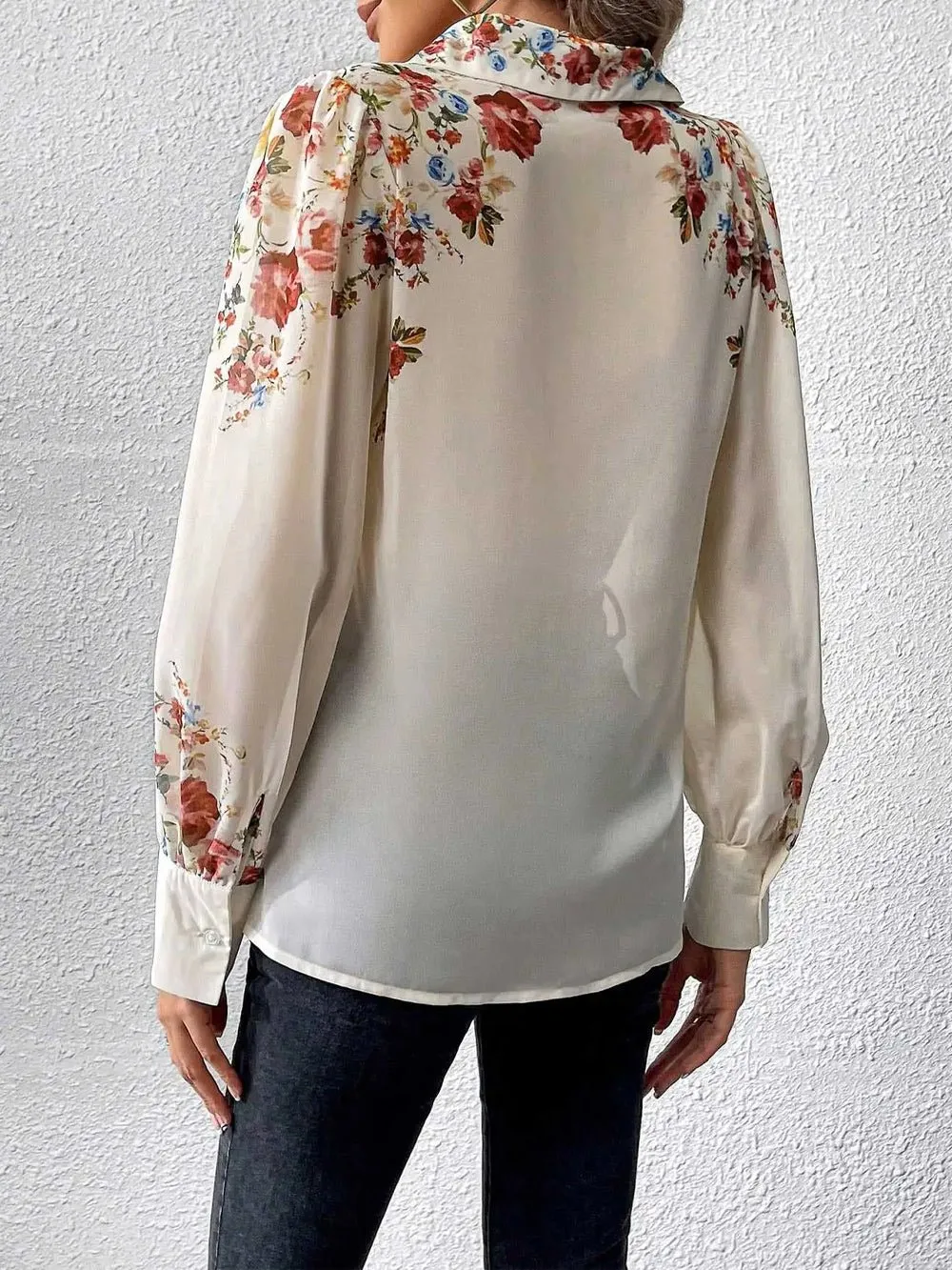 Anna Floral Long Sleeve Top