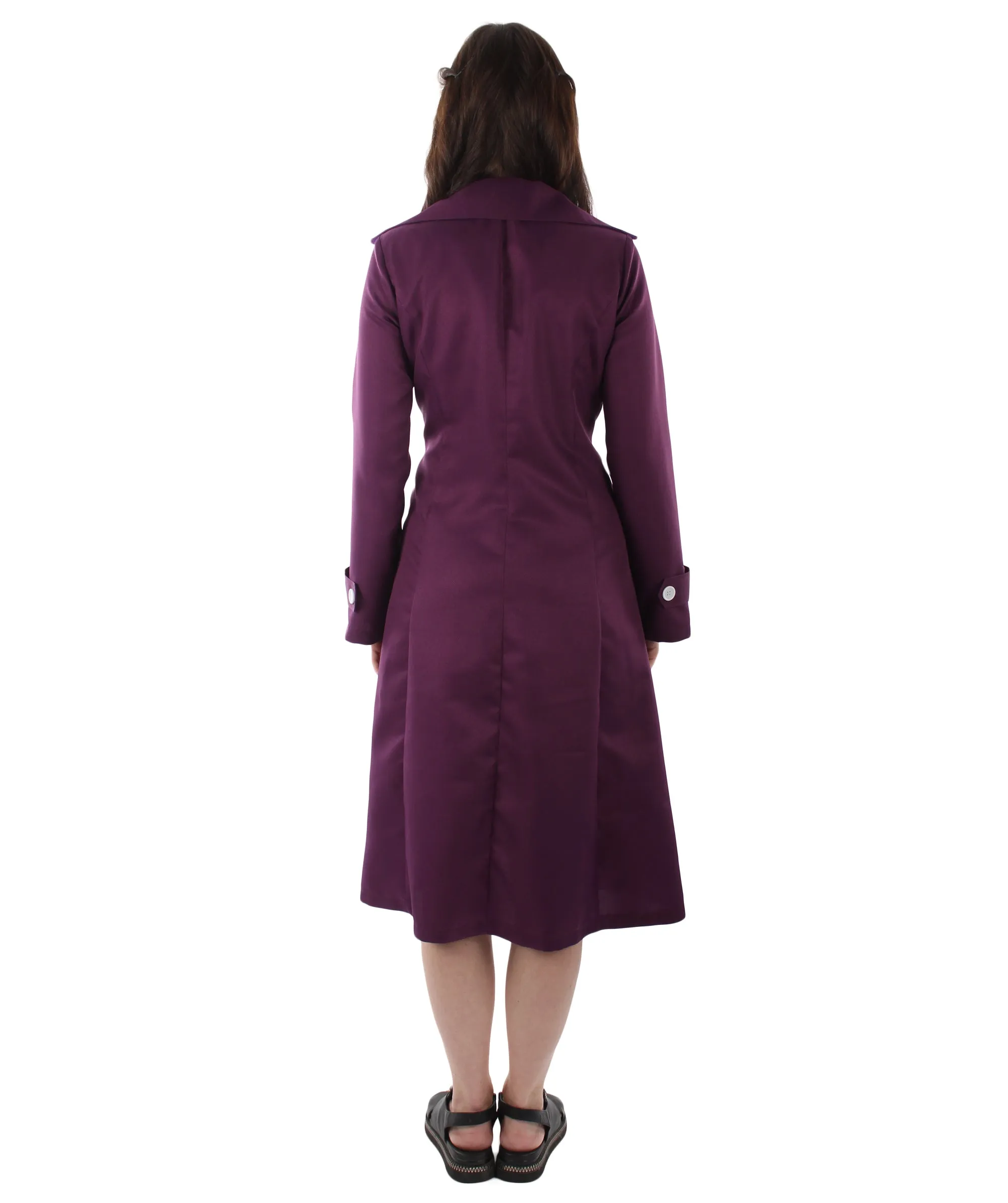 Anti-Villain Spy | Trench Coat | Premium Halloween Costume | Multiple Color Options