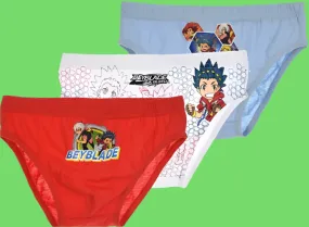 Bayblade Burst 3 Pair of Briefs/Knickers