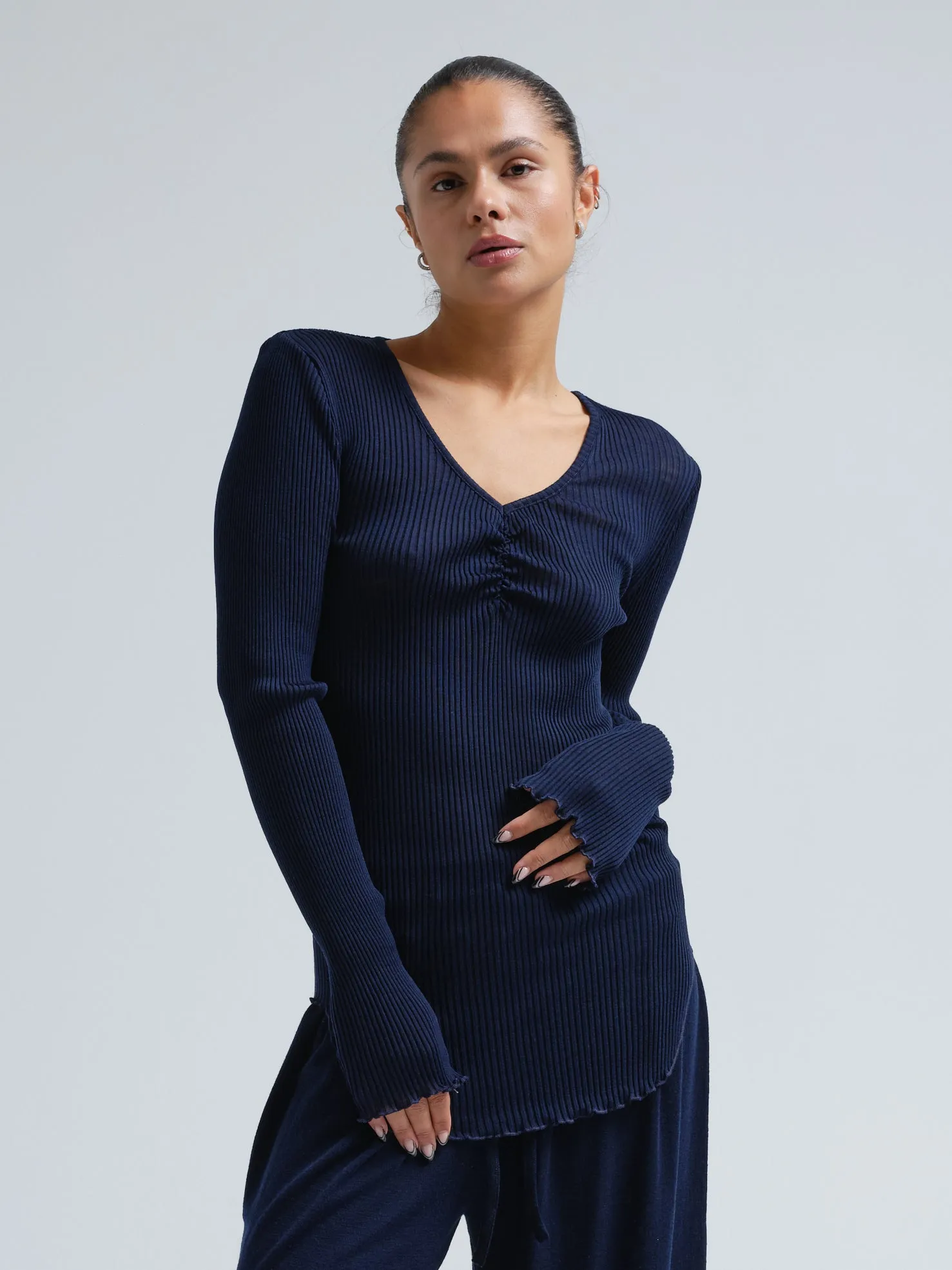 Bellezza | Merino wool - Navy