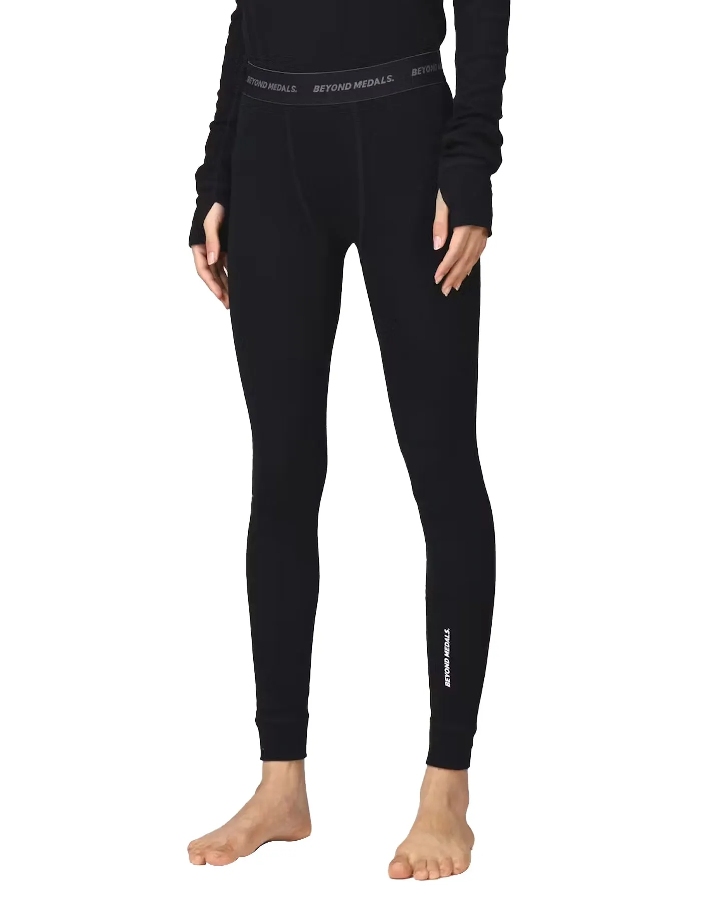 Beyond Medals Merino Baselayer Bottom - Black