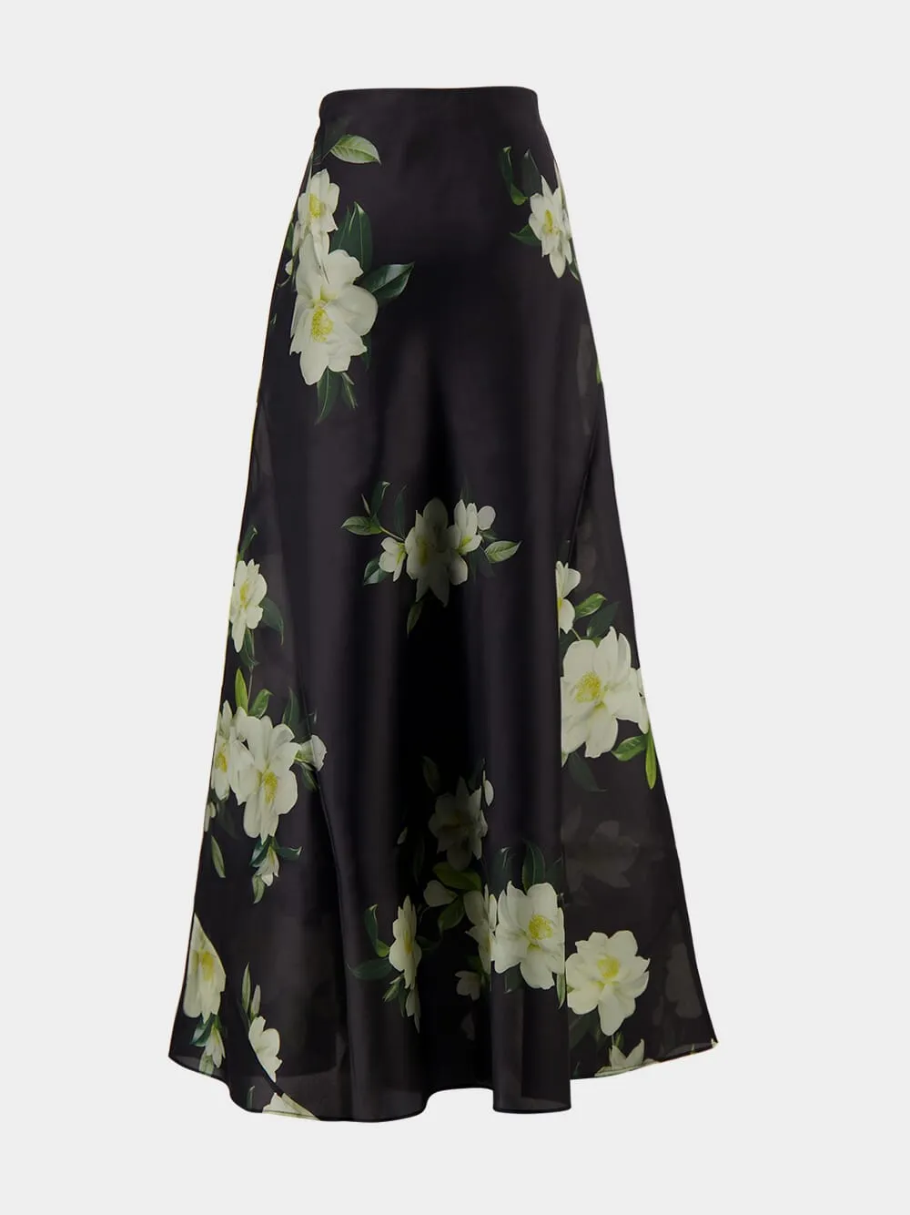 Black Magnolia Harmony Flare Skirt