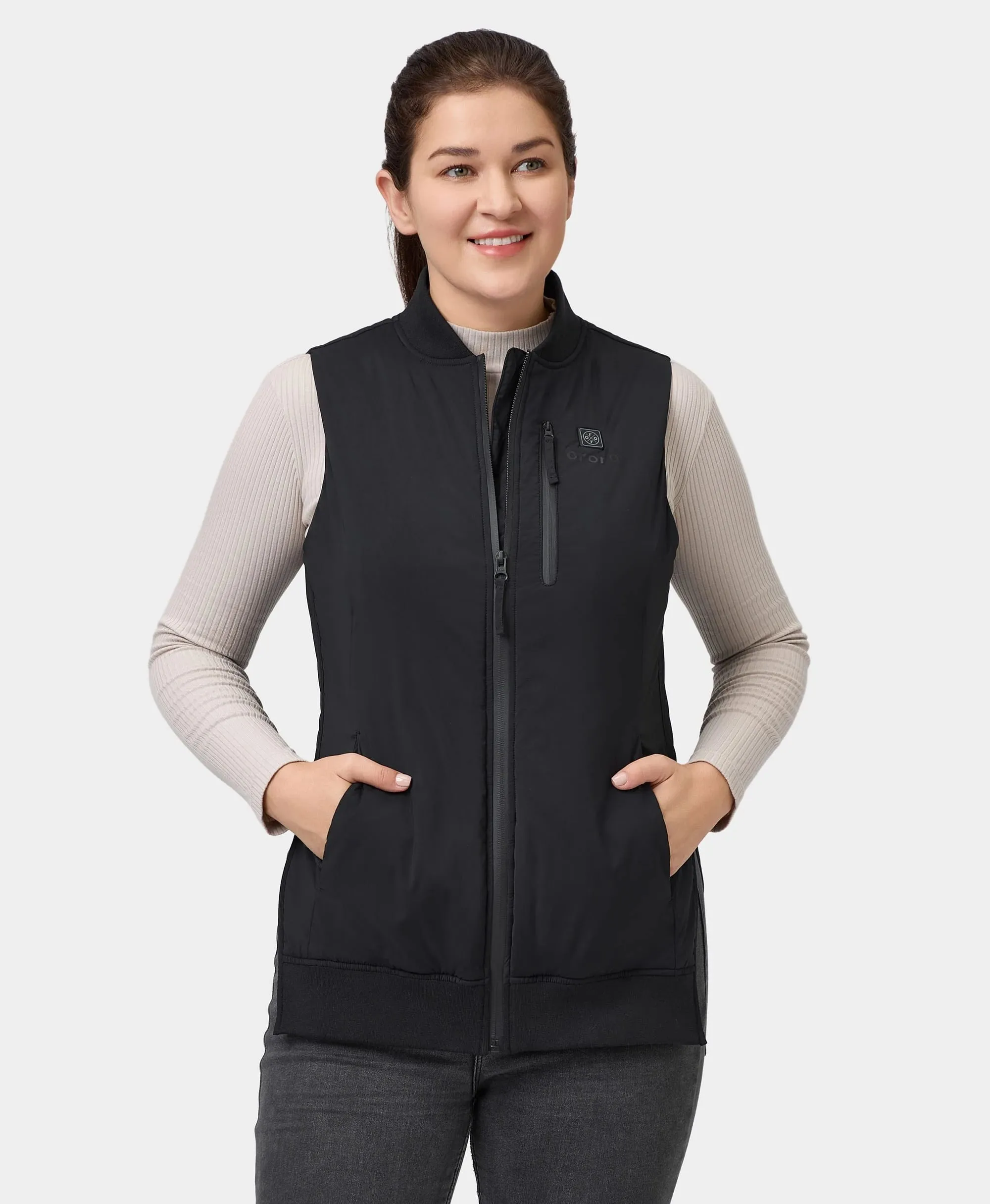 Blair Women's Heated Long Bomber Vest (Apparel Only)