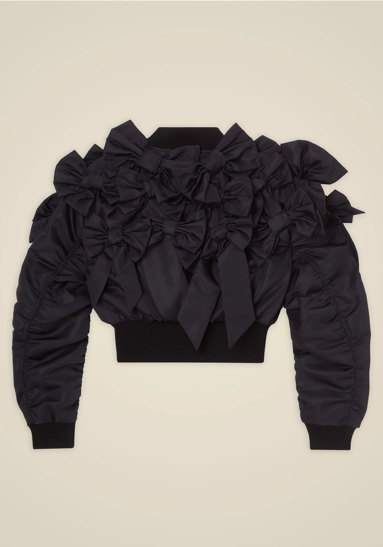 Bow Bomber Jacket