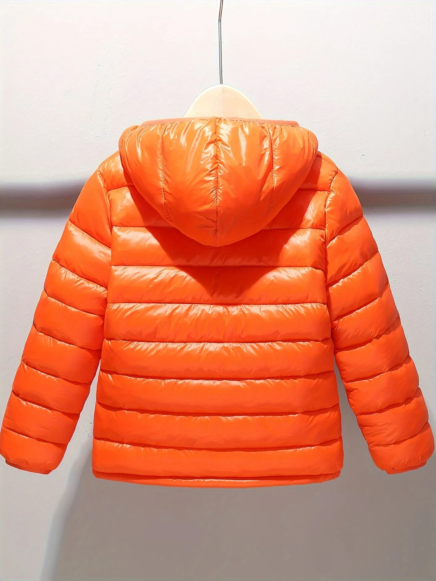 Boys' Water-Resistant Puffer Jacket - Hooded & Insulated