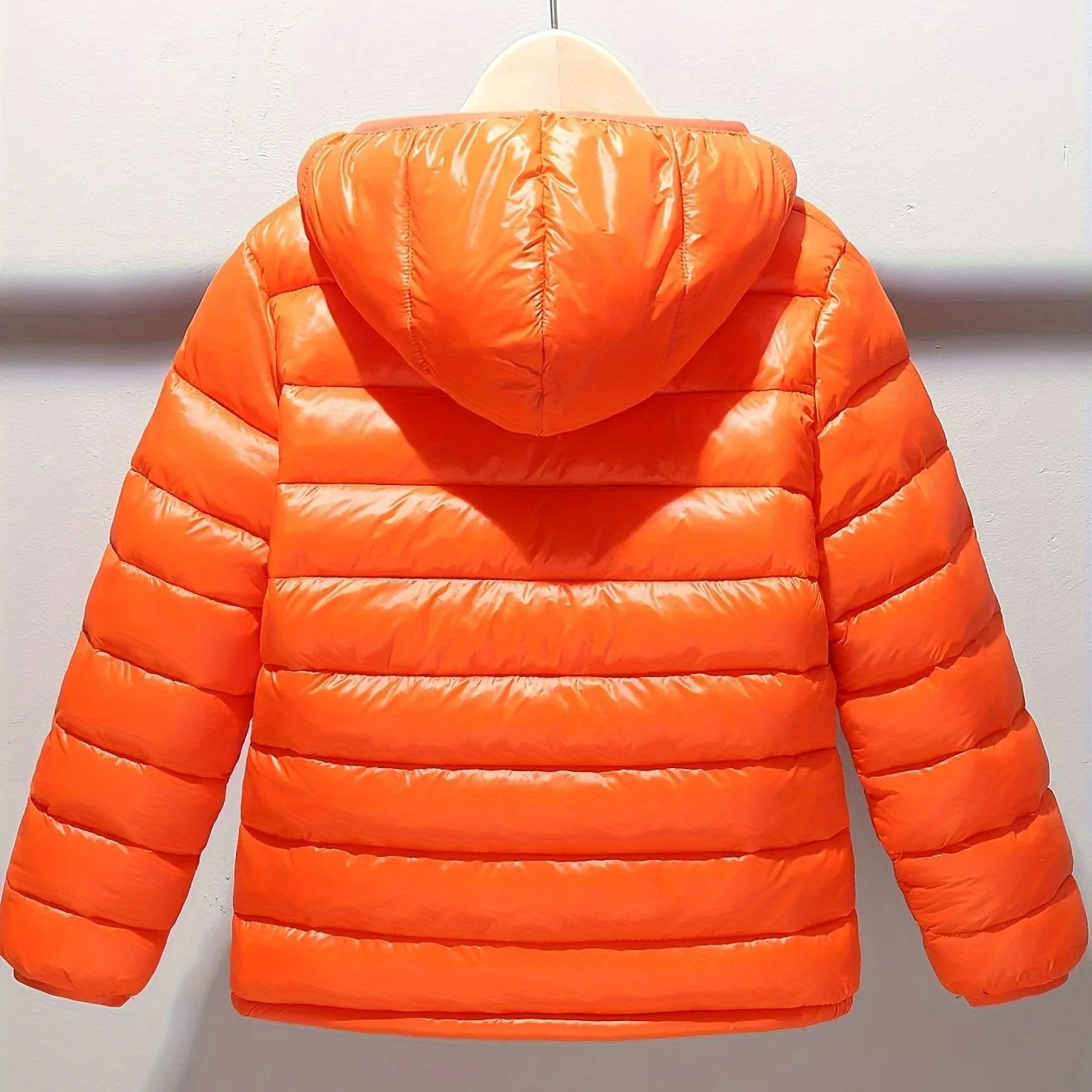 Boys' Water-Resistant Puffer Jacket - Hooded & Insulated