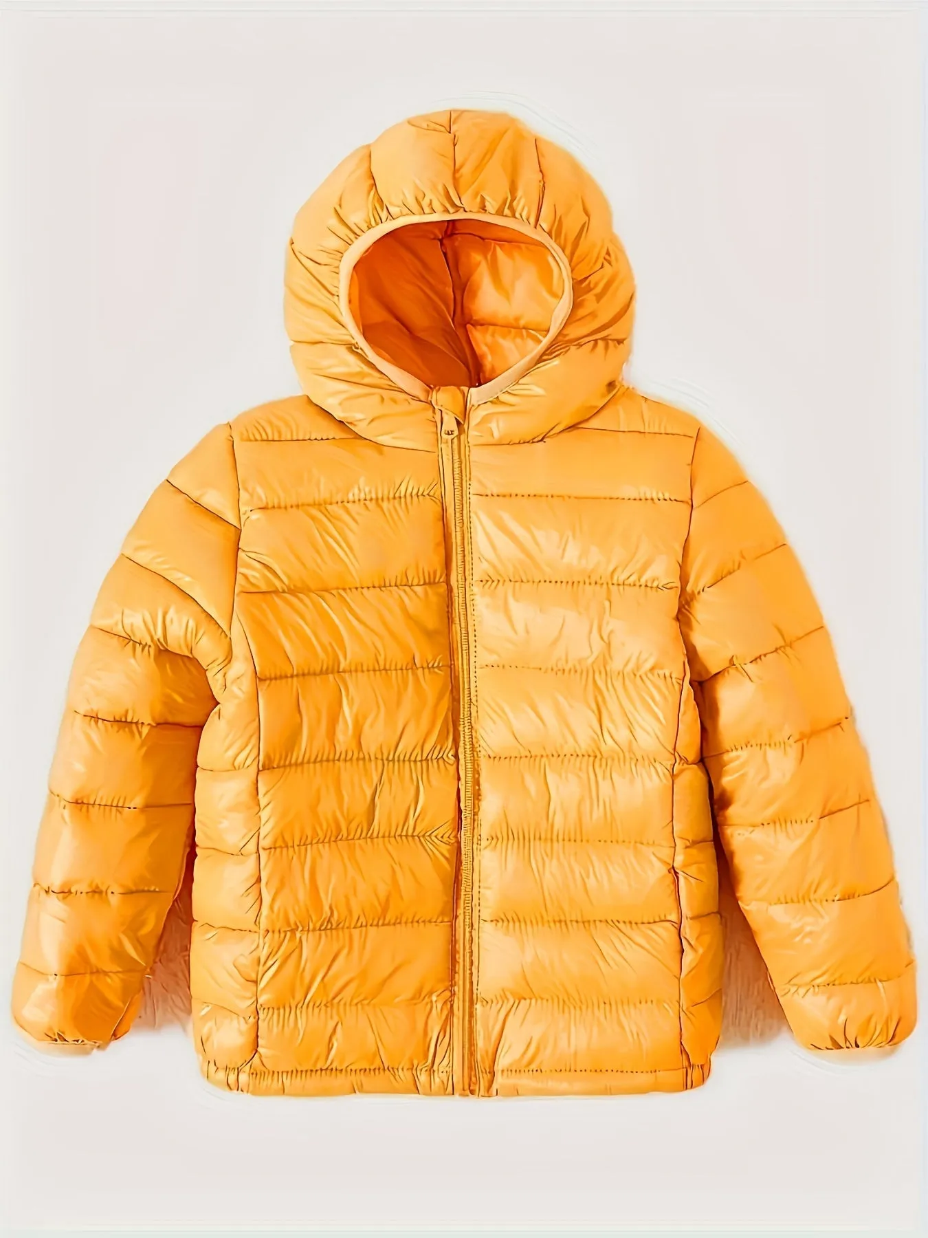 Boys' Water-Resistant Puffer Jacket - Hooded & Insulated