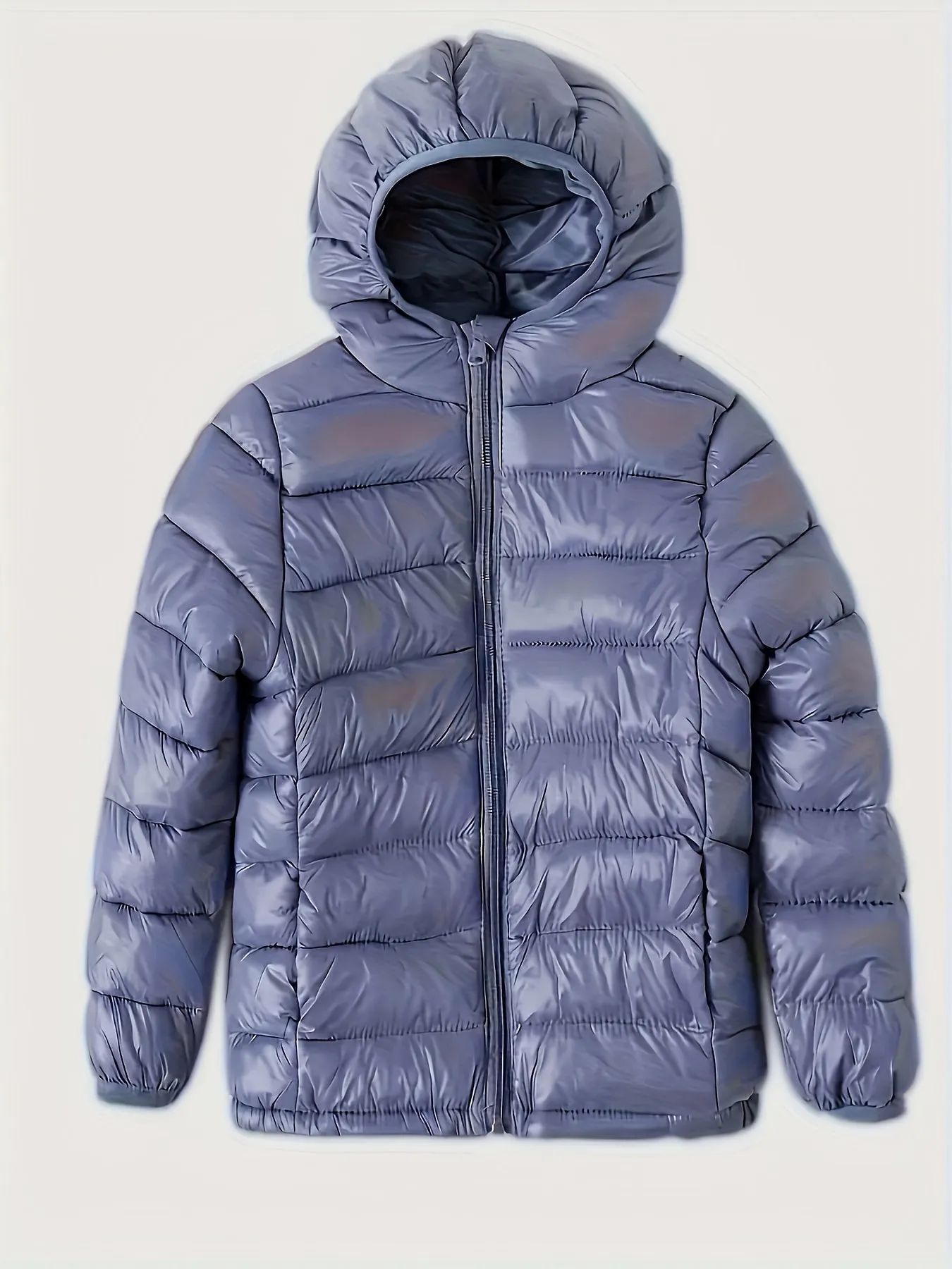 Boys' Water-Resistant Puffer Jacket - Hooded & Insulated