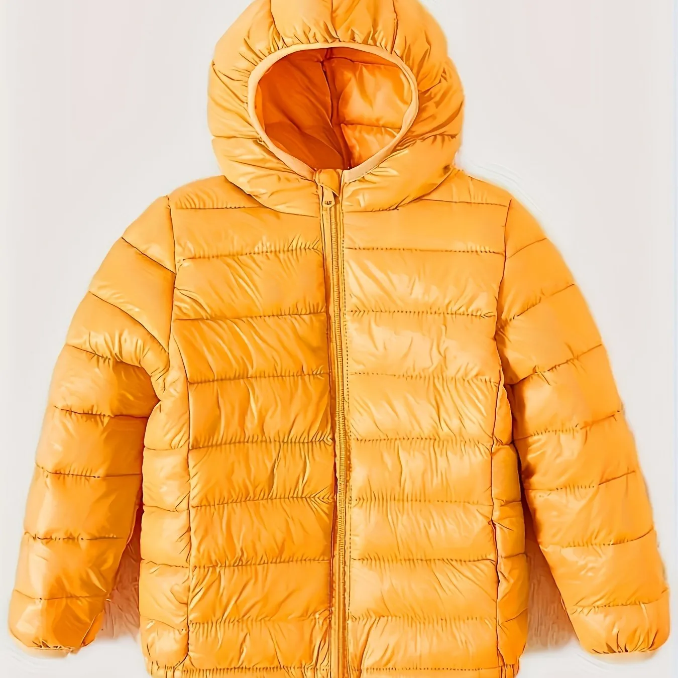 Boys' Water-Resistant Puffer Jacket - Hooded & Insulated