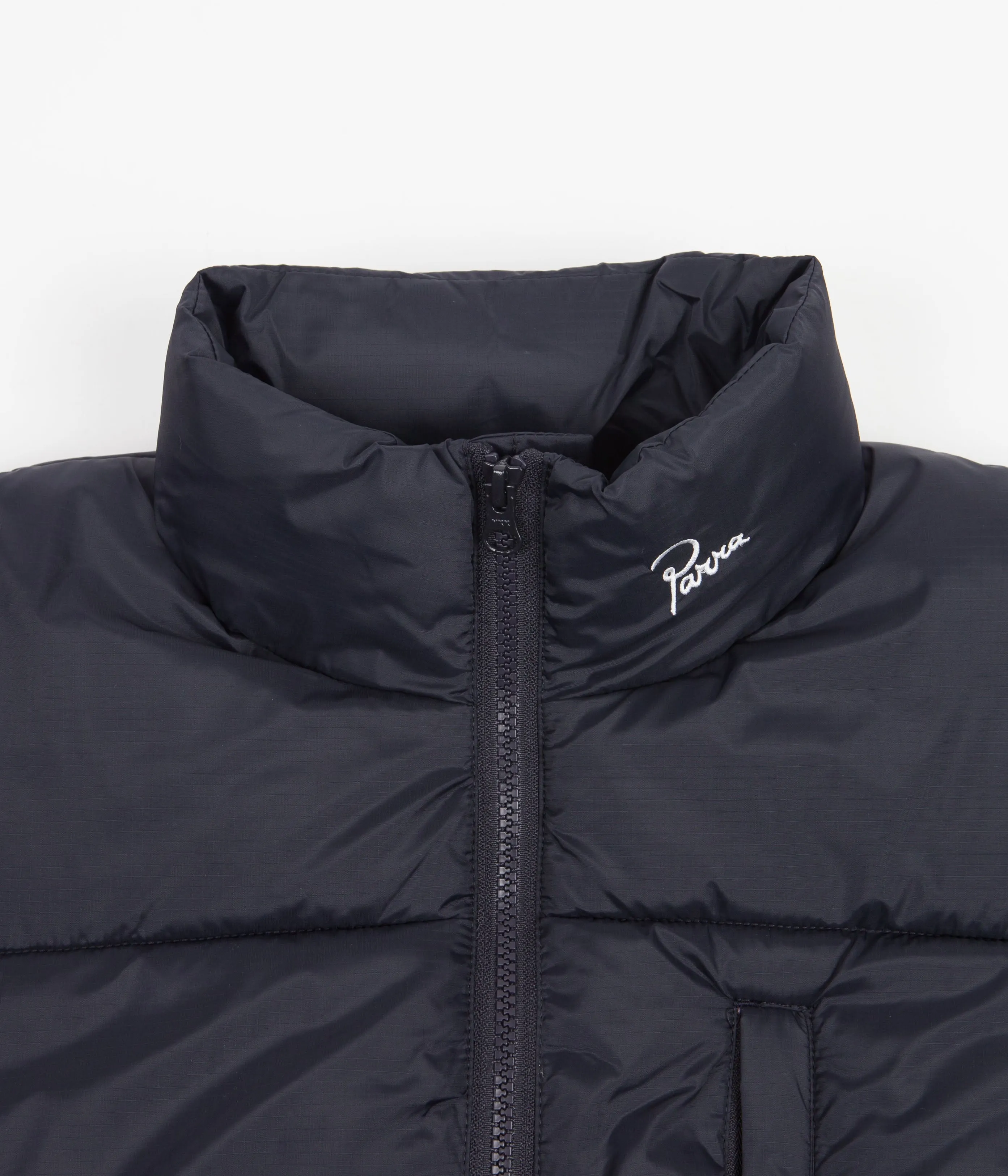 by Parra Gem Stone Puffer Jacket - Navy Blue