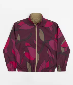 by Parra The Secret Garden Track Jacket - Wine