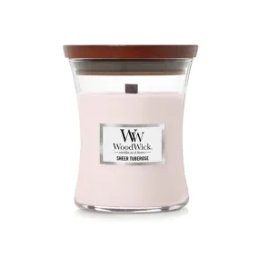 Candle Woodwick Medium - Sheer Tuberose