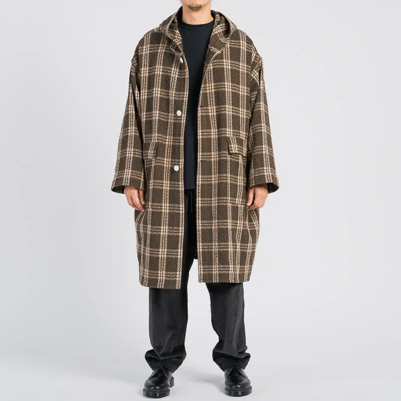 Canopy Coat - Brown Plaid