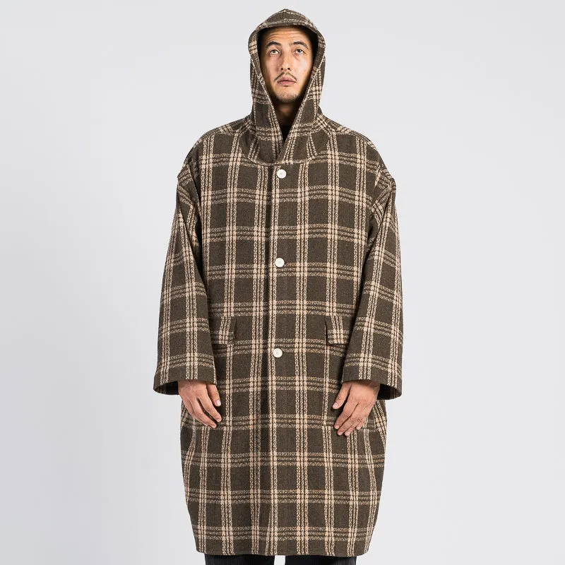 Canopy Coat - Brown Plaid