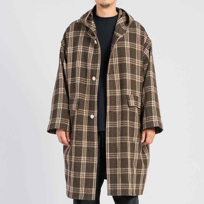 Canopy Coat - Brown Plaid