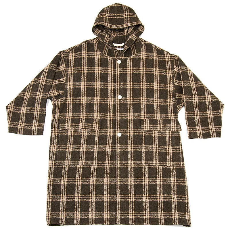 Canopy Coat - Brown Plaid