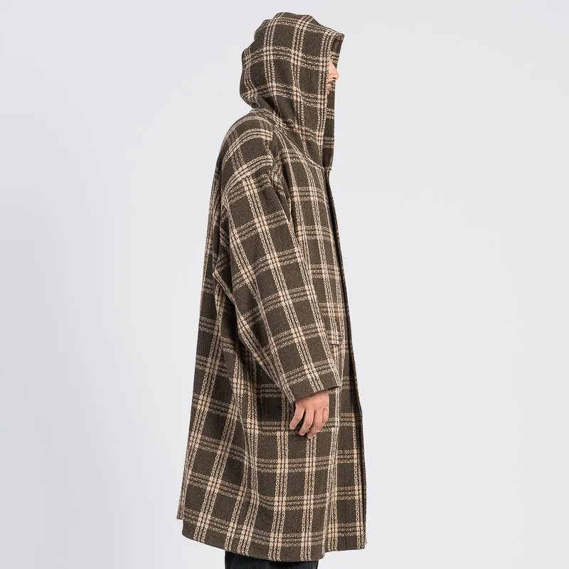 Canopy Coat - Brown Plaid