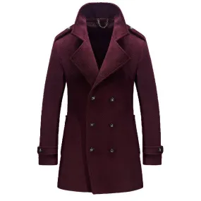 Casual wool coat jacket