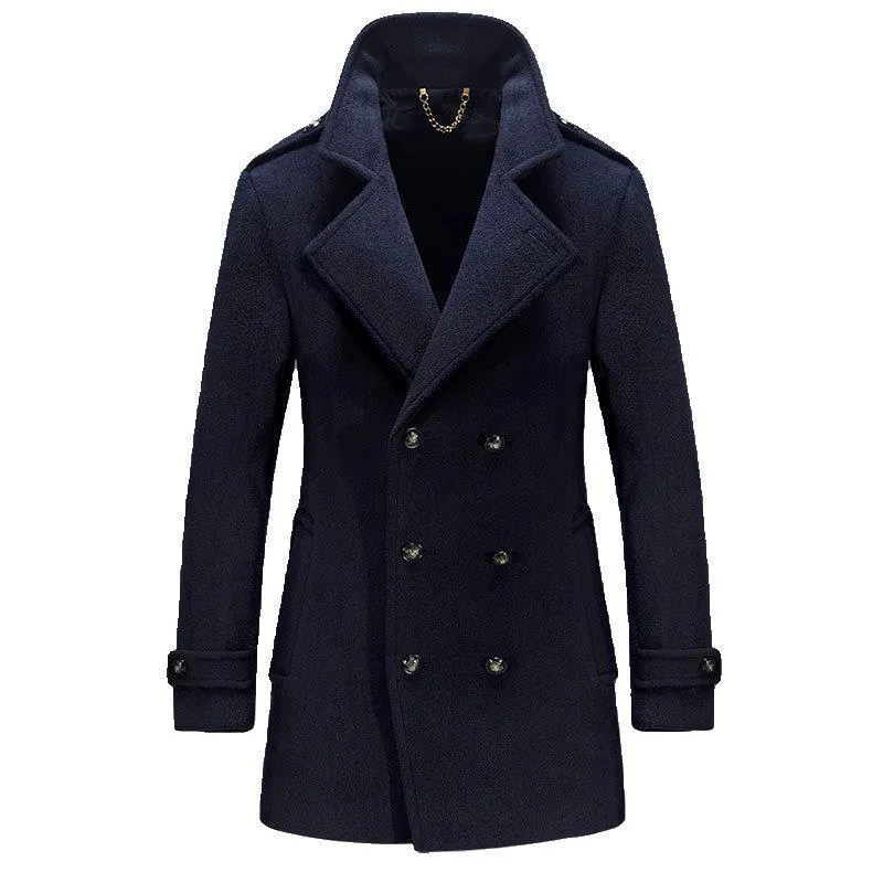 Casual wool coat jacket