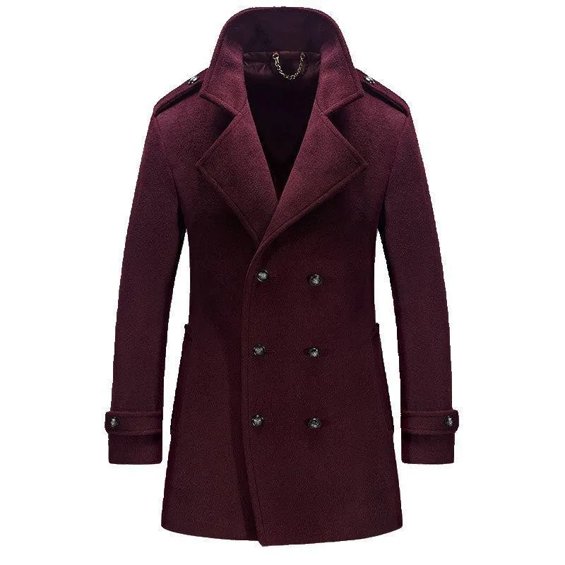 Casual wool coat jacket