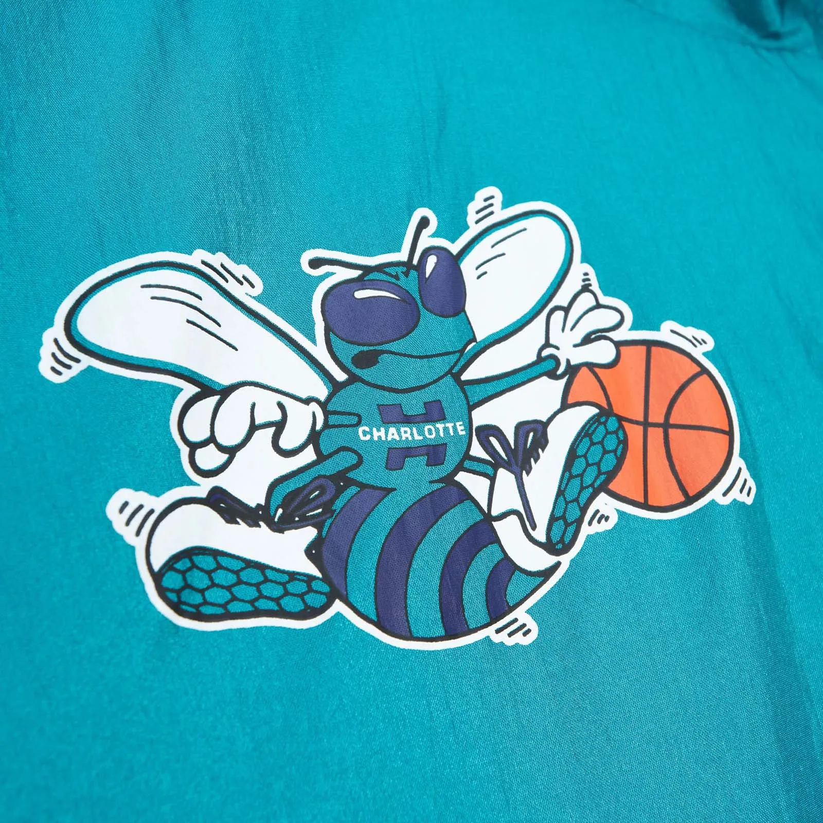 Charlotte Hornets Retro Arched Windbreaker