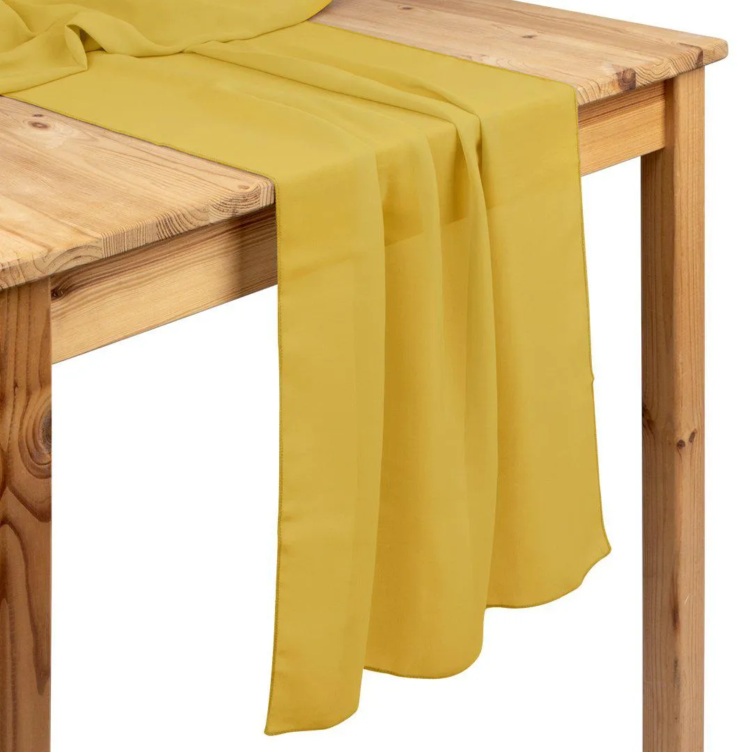 Chiffon Table Runners