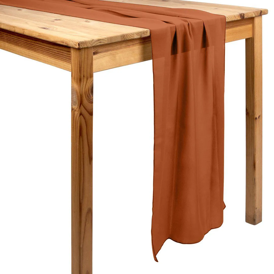 Chiffon Table Runners