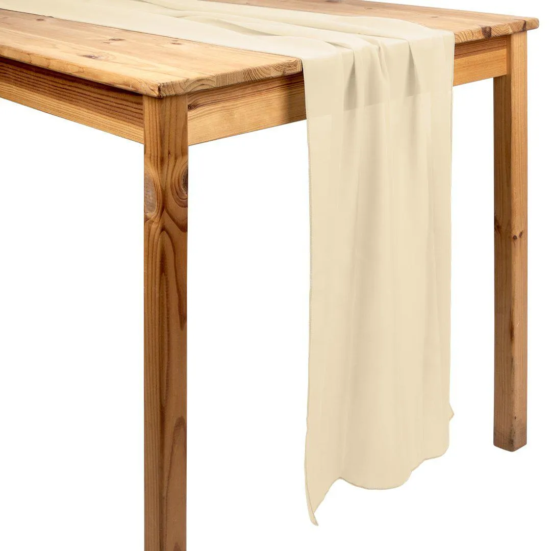 Chiffon Table Runners