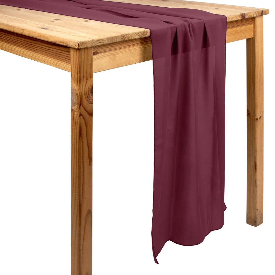 Chiffon Table Runners