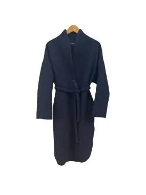 Cigala Coat Blue Organic Wool