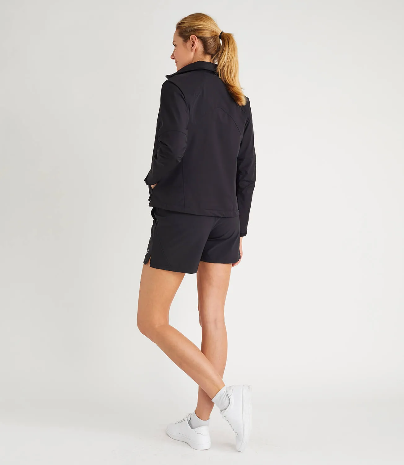 Clarice Track Jacket - Black