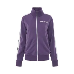 Classic Track Jacket in Purple/Butter