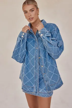 Courtney Denim Shirt (Blue)