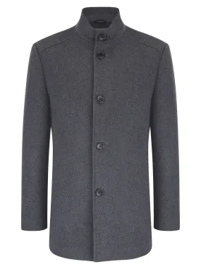 DANIEL GRAHAME Watson Grey Tailored Coat