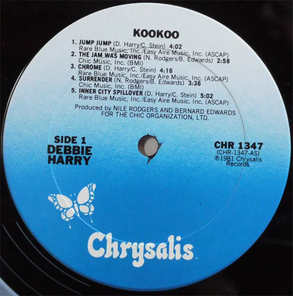 Deborah Harry - KooKoo (LP, Album) (NM or M-)