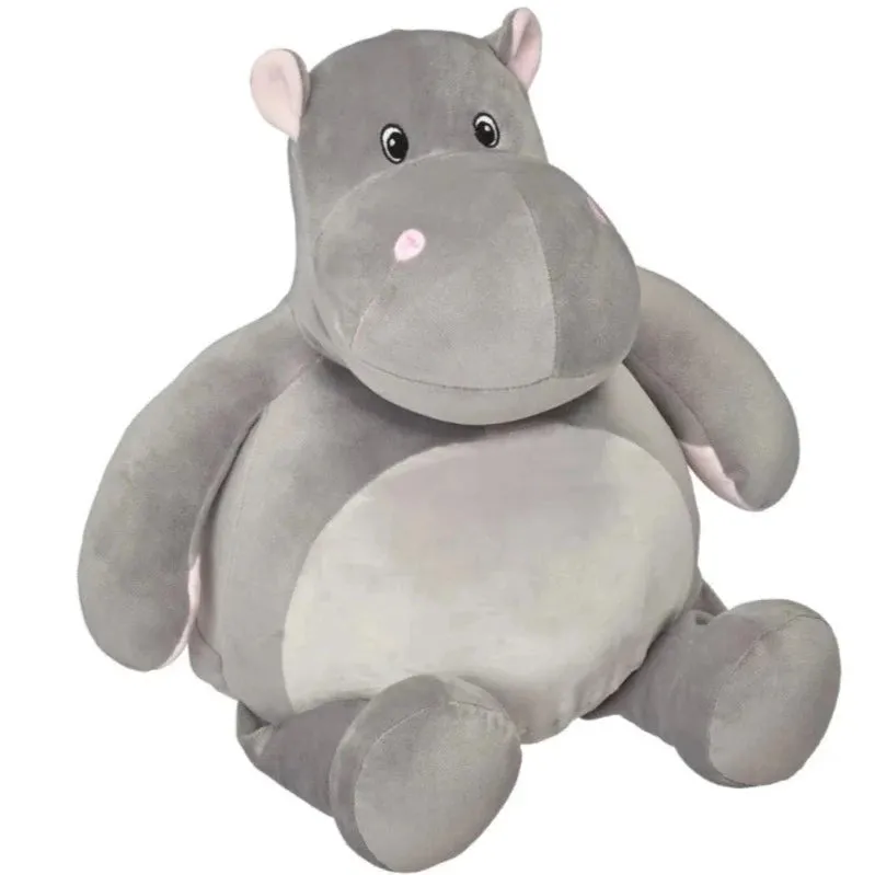 EB Embroider Buddies: Hippo Squishy Buddy - Gray - CLEARANCE PRODUCT - Originally $35