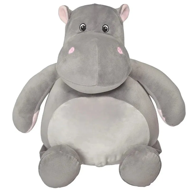 EB Embroider Buddies: Hippo Squishy Buddy - Gray - CLEARANCE PRODUCT - Originally $35