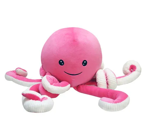 EB Embroider Buddies: Squishy Octopus Buddy - Pink - CLEARANCE PRODUCT - Originally $30