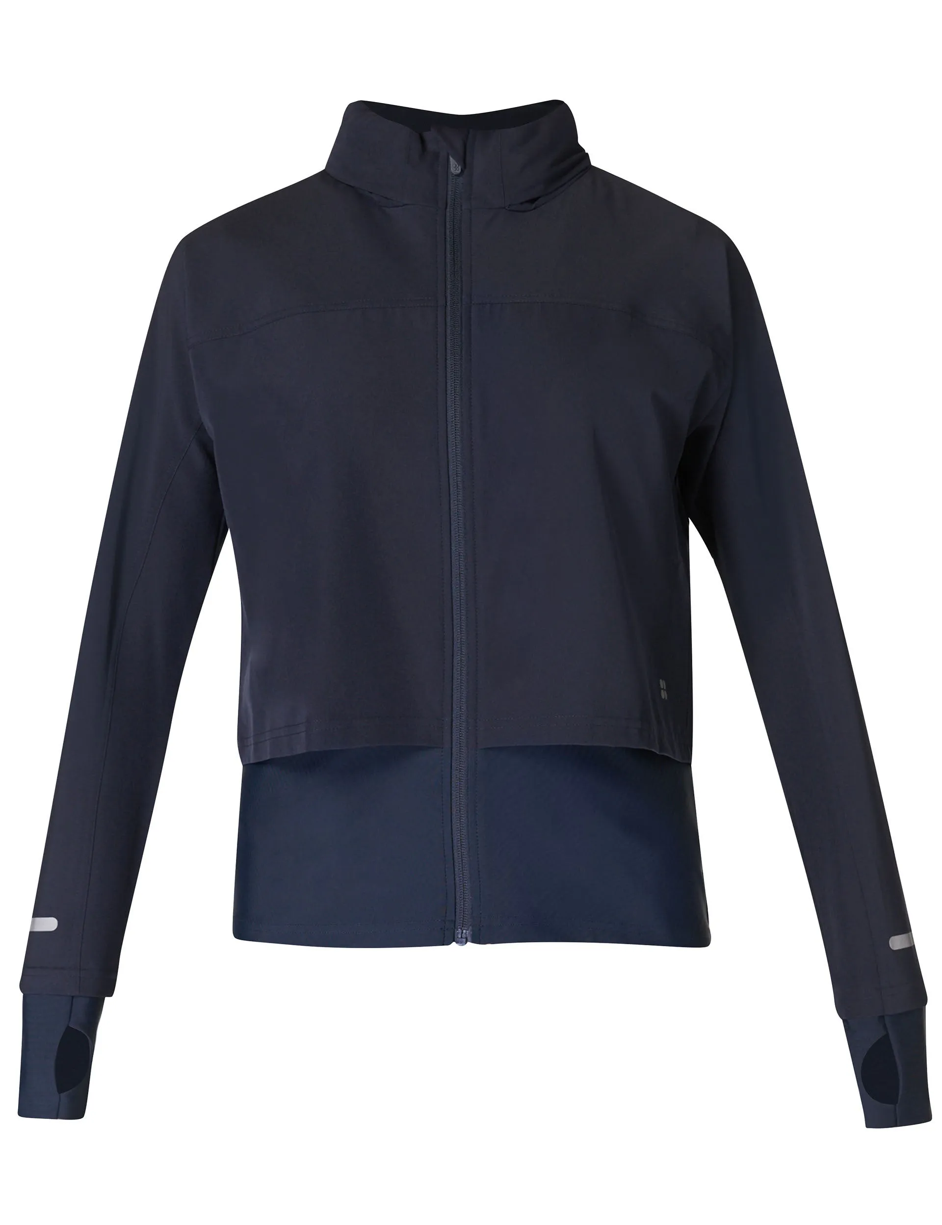 Fast Track Running Jacket - Navy Blue