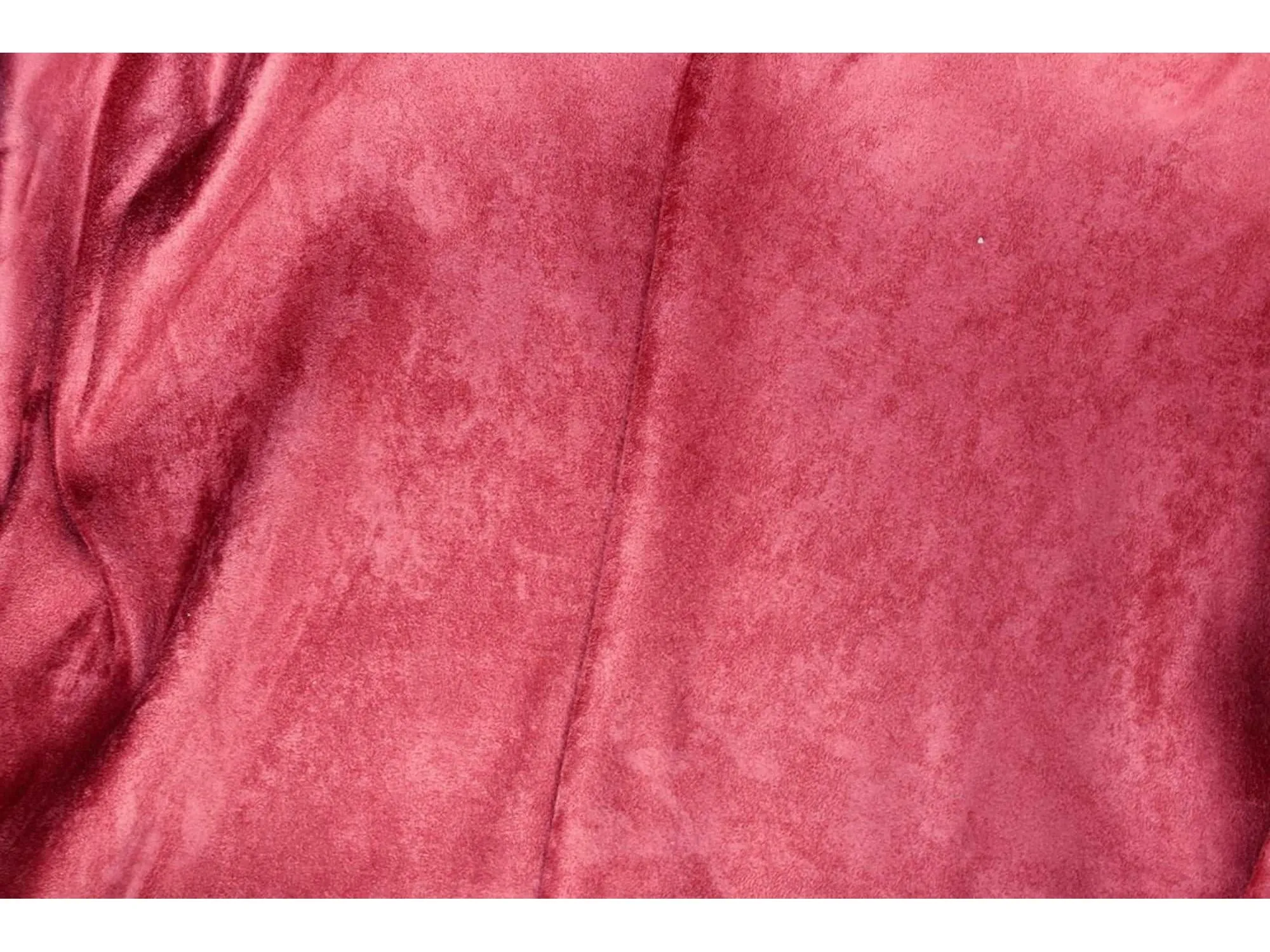 FAUX SUEDE FABRIC -Brick Red Colour - 150 cms - 280gsm CLEARANCE